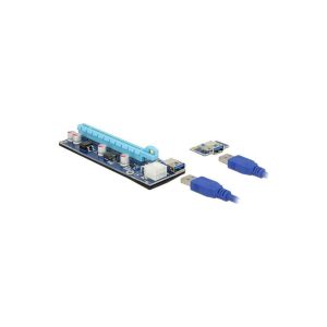 DeLock PCIe x1 - x16 0.6m with USB Cable
