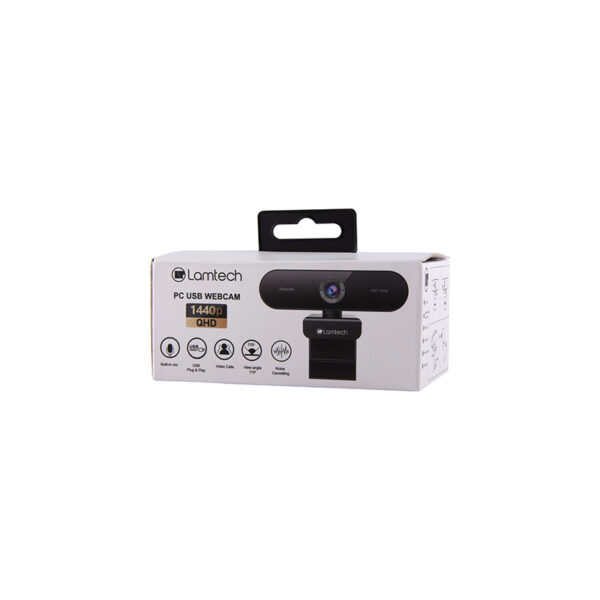 Lamtech QHD USB Webcam 1440P