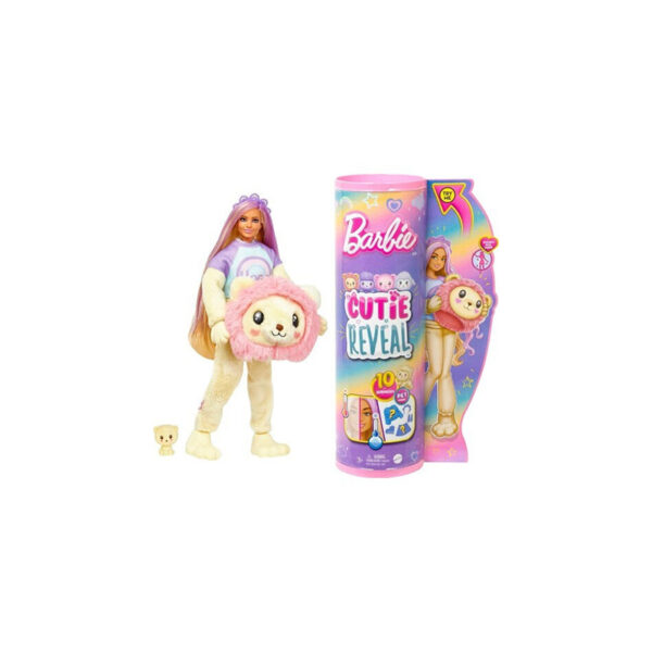 Mattel Barbie: Cutie Reveal - Λιονταράκι για 3+ Ετών